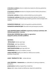 Bendroji slauga - atsiskaitymas. Gyvybinės veiklos 4 puslapis