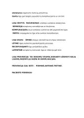 Bendroji slauga - atsiskaitymas. Gyvybinės veiklos 5 puslapis