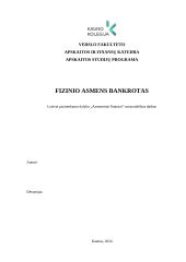 Fizinio asmens bankrotas