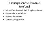 Dirbtinis intelektas mūsų kasdienybėje 3 puslapis