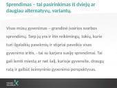 Karjeros sprendimo būdai 2 puslapis