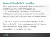 Karjeros sprendimo būdai 8 puslapis