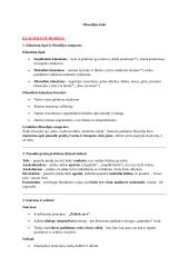 Filosofijos pagrindų konspektas