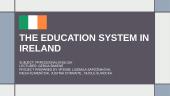 The education system in Ireland
