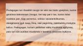 Pedagogas ir jo vaidmuo muzikos ugdymo procese 6 puslapis