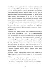 Chromo kompleksinio dažiklio ir vario(II) jonų adsorbcija aktyvintosiomis anglimis 15 puslapis
