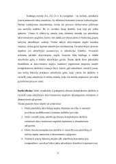 Chromo kompleksinio dažiklio ir vario(II) jonų adsorbcija aktyvintosiomis anglimis 5 puslapis