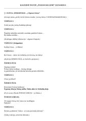 Kalėdinė šventė „Šviesos kelionė“ scenarijus