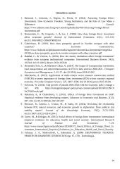 Užsienio investicijų svarba ir poveikis ekonomikai 19 puslapis