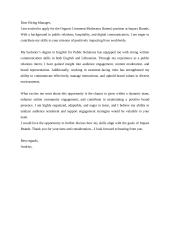 Cover letter pavyzdys