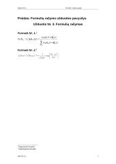 Teksto rengimas. Lentelės, paveikslėliai, stiliai, formulės, lapo sutvarkymas ir turinys 5 puslapis