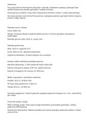 Įmonės veiklos finansavimas. Finansų namų darbai 3 puslapis