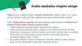 Audito ataskaitos samprata ir reglamentavimas 3 puslapis