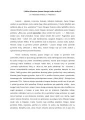 Į kokius klausimus jaunam žmogui sunku atsakyti?