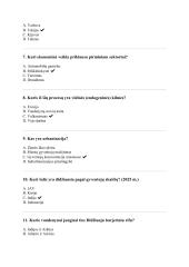 Geografijos testas (su atsakymais) 2 puslapis