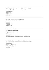 Geografijos testas (su atsakymais) 4 puslapis