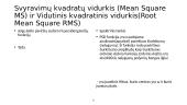 Kelio danga. Kelio nelygumų charakteristikos. Nelygumų modeliavimas. Nelygumų korealiacijos funkcijos ir spektrinis tankis 6 puslapis