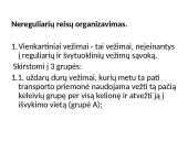 Keleivių vežimas. Reguliarūs ir švytuokliniai reisai 18 puslapis