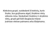 Keleivių vežimas. Reguliarūs ir švytuokliniai reisai 6 puslapis