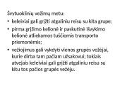 Keleivių vežimas. Reguliarūs ir švytuokliniai reisai 8 puslapis