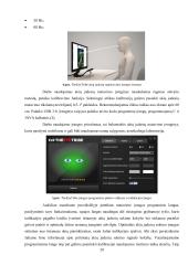 Žmogaus žvilgsnio ir rankos koordinacijos tyrimas 18 puslapis