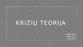 Krizių teorija 