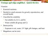 Vitaminai - pristatymas 18 puslapis