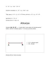 Spindulys, atkarpa, kampas - sąvokų apibrėžimai 4 puslapis
