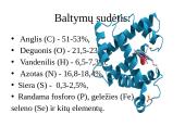Baltymai - pristatymas 12 puslapis