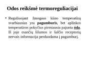 Kas yra termoreguliacija? 18 puslapis