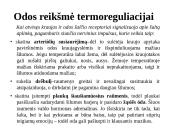 Kas yra termoreguliacija? 19 puslapis
