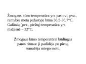 Kas yra termoreguliacija? 4 puslapis