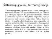 Kas yra termoreguliacija? 6 puslapis