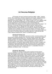 Art Nouveau Belgijoje 2 puslapis