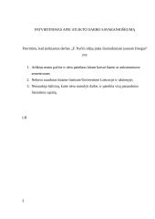 F. Nyčės idėjų įtaka šiuolaikiniam jaunam žmogui