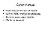 Lietuvoje gyvenantys žinduoliai 6 puslapis