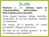 Dalelyčių rašymas kartu ir atskirai 12 puslapis