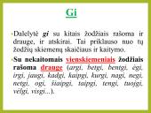 Dalelyčių rašymas kartu ir atskirai 6 puslapis