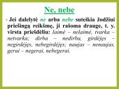 Dalelyčių rašymas kartu ir atskirai 9 puslapis
