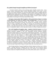 Kas padeda žmogui išsaugoti žmogiškumą ribinėse situacijose?