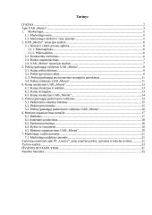 Marketingo kompleksų imonėje analizė