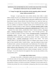 Ikimokyklinio ir priešmokyklinio ugdymo organizavimo ypatumų ir patirties norvegijos šalyje teorinė analizė 3 puslapis