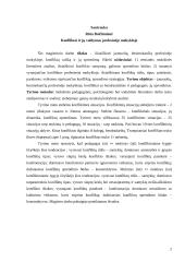 Konfliktai ir jų valdymas profesinėje mokykloje