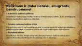 Lietuvių emigracija XIX a. Gyvenimas išvejoje 17 puslapis