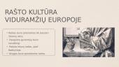 Rašto kultūra viduramžių europoje