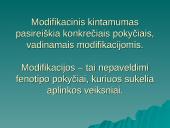 Modifikacinis kintamumas (skaidrės) 5 puslapis
