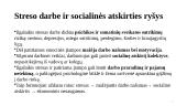 Streso šaltiniai darbe ir socialinė atskirtis socialinės ekologijos požiūriu 6 puslapis