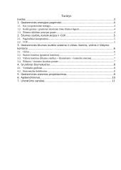Geoterminio šilumos siurblio projektas