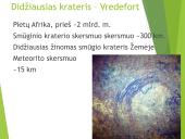 Kas yra  meteoritai? 15 puslapis