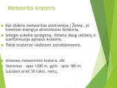 Kas yra  meteoritai? 9 puslapis